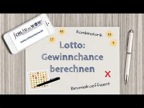 gewinnchance lotto